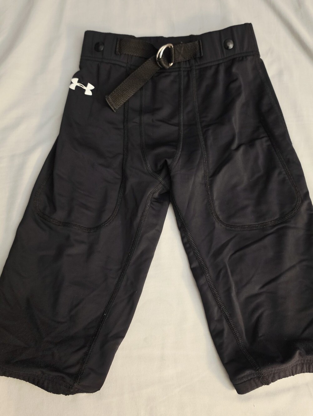 Under Armour Youth Integrated Football Pants Black Size Youth Medium Pad Pockets